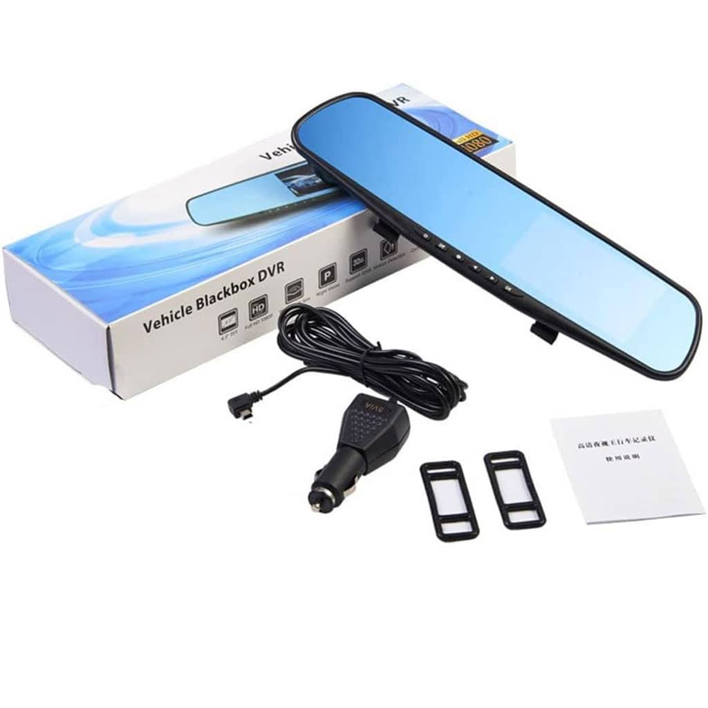 Rétroviseur et Caméra de voiture avant FHD 1080P 4.3P - Accessoires Auto/Moto - صورة 7