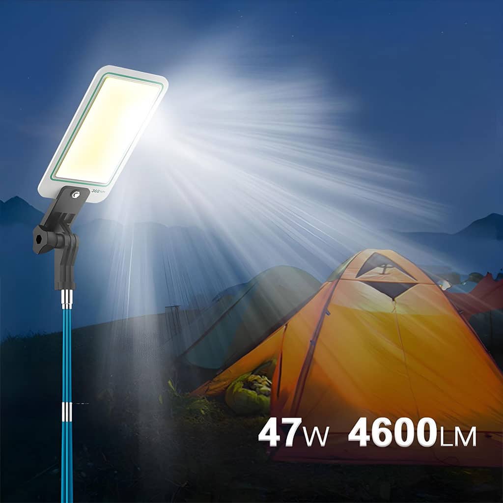 Lampe Télescopique Portable pour la Pêche et le Camping - Camping et Randonnée - صورة 3