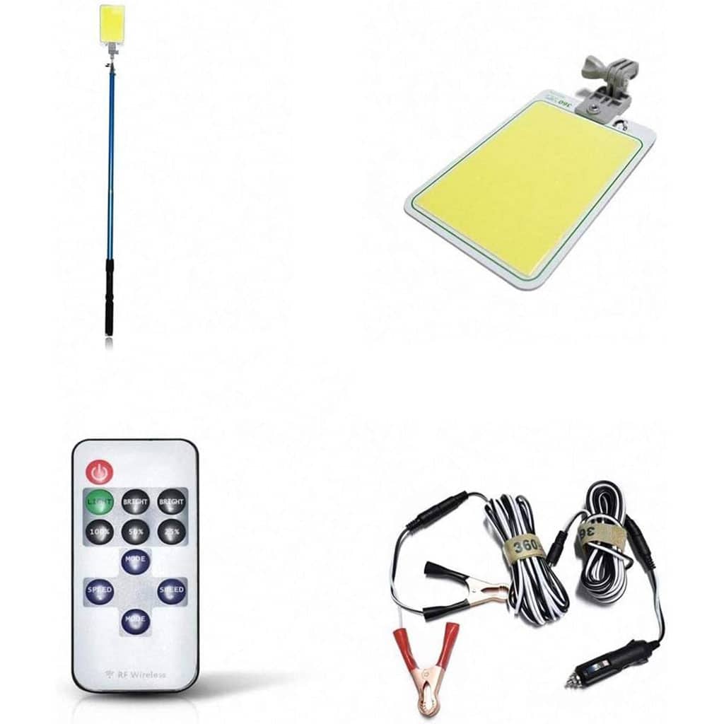 Lampe Télescopique Portable pour la Pêche et le Camping - Camping et Randonnée - صورة 7