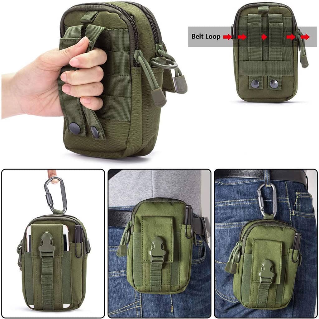 Pochette Sac banane multifonction avec support pour téléphone - Sac à dos et Mode - صورة 2