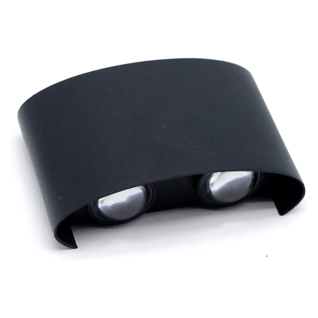 Applique Murale LED 4W D’Éclairage Extérieur 2 Lampes en PP - Décoration - صورة 3