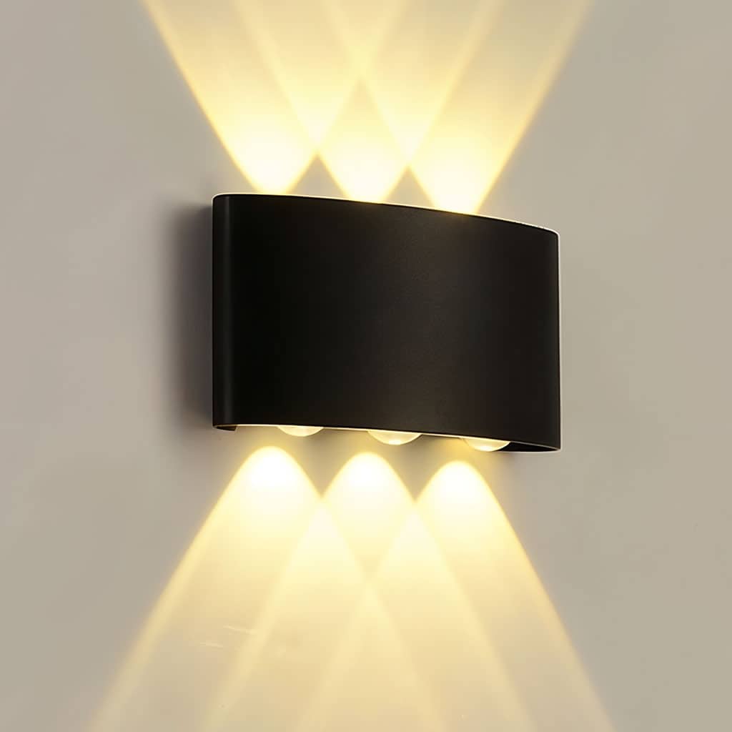 Applique Murale LED 6W D’Éclairage Extérieur 3 Lampes en PP - Décoration - صورة 5