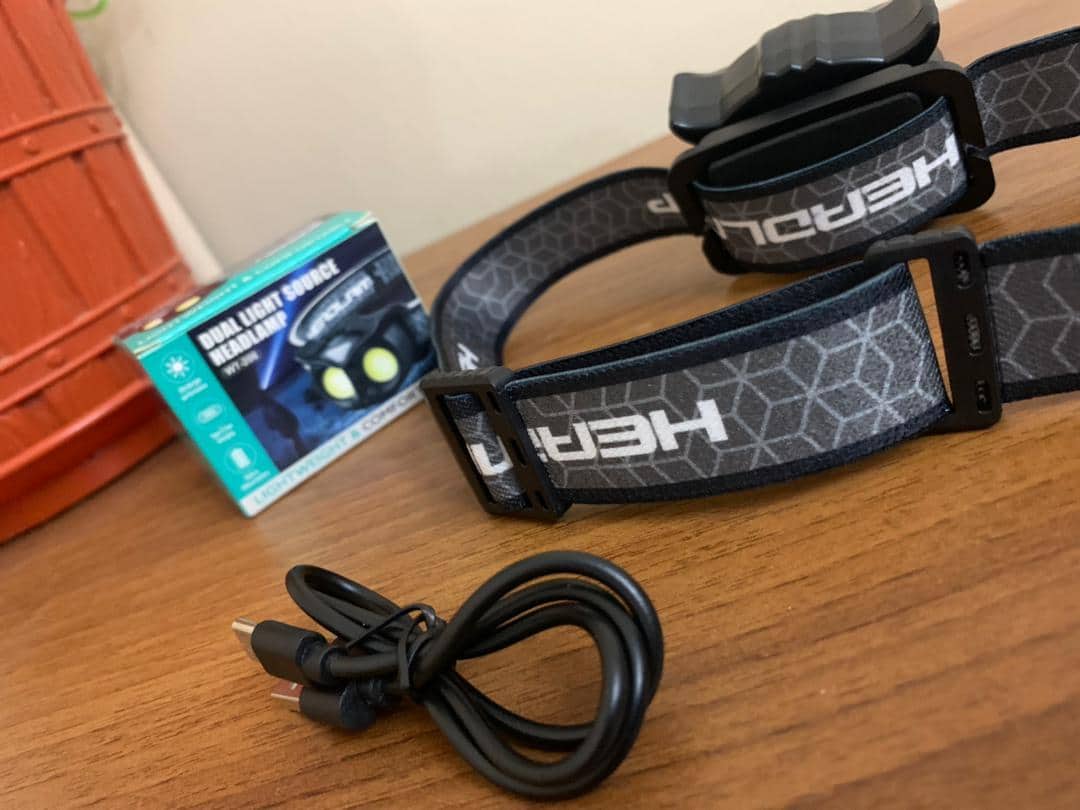 Hibou Lampe frontale LED rechargeable 1500 lumens, 5 modes, étanche IPX4 - Camping et Randonnée - صورة 3