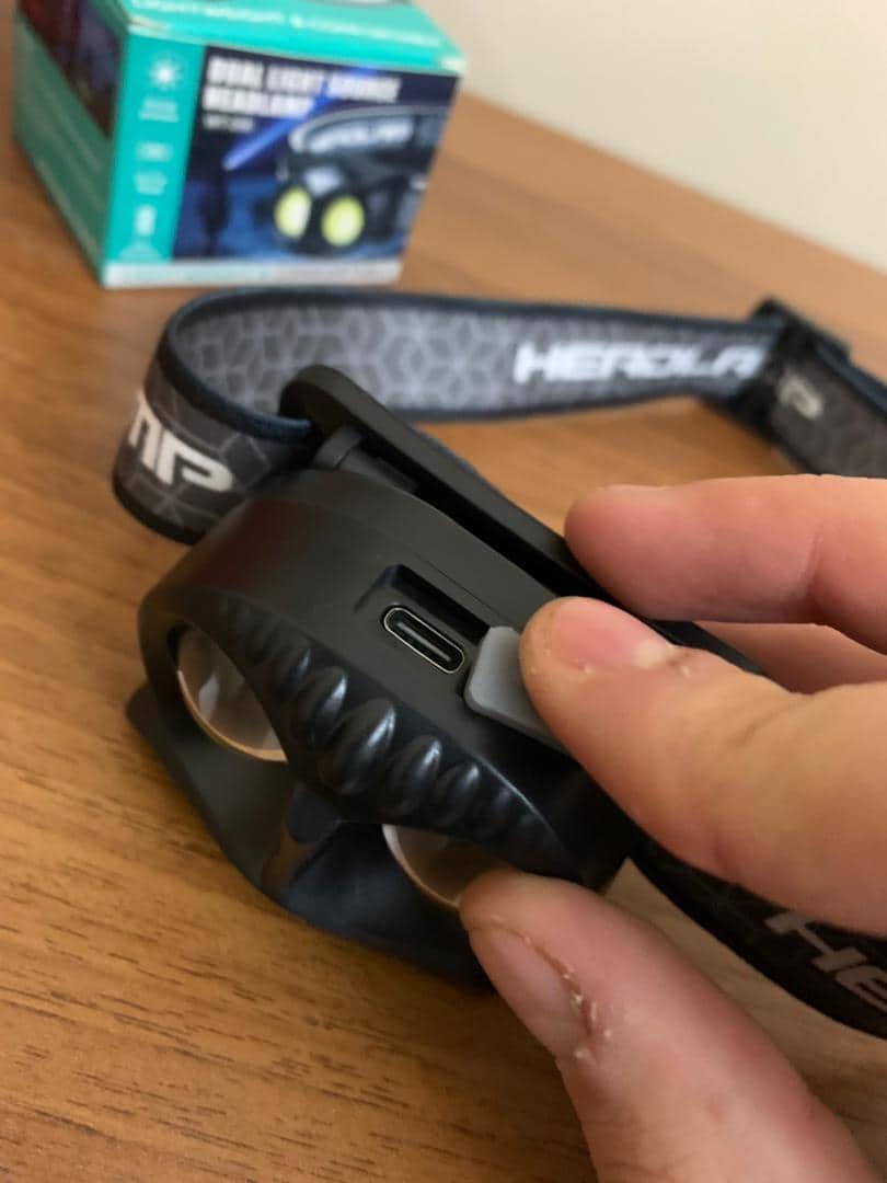 Hibou Lampe frontale LED rechargeable 1500 lumens, 5 modes, étanche IPX4 - Camping et Randonnée - صورة 5