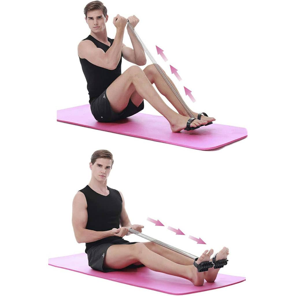 Kit Sportif 3en1 Corde à Sauter , Poignet et Appareil pour Abdos - Sport - صورة 3