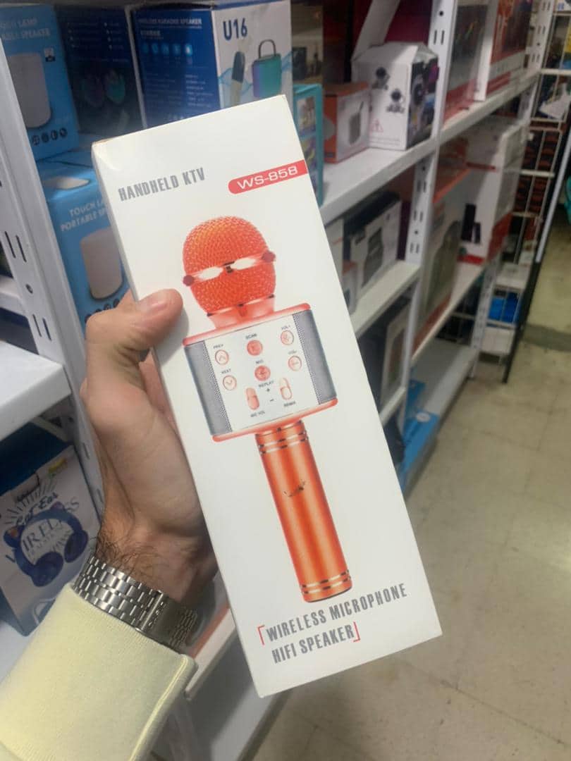Micro Karaoké Bluetooth sans Fil 4 en 1 Compatible avec Android/IOS - Électronique - صورة 2