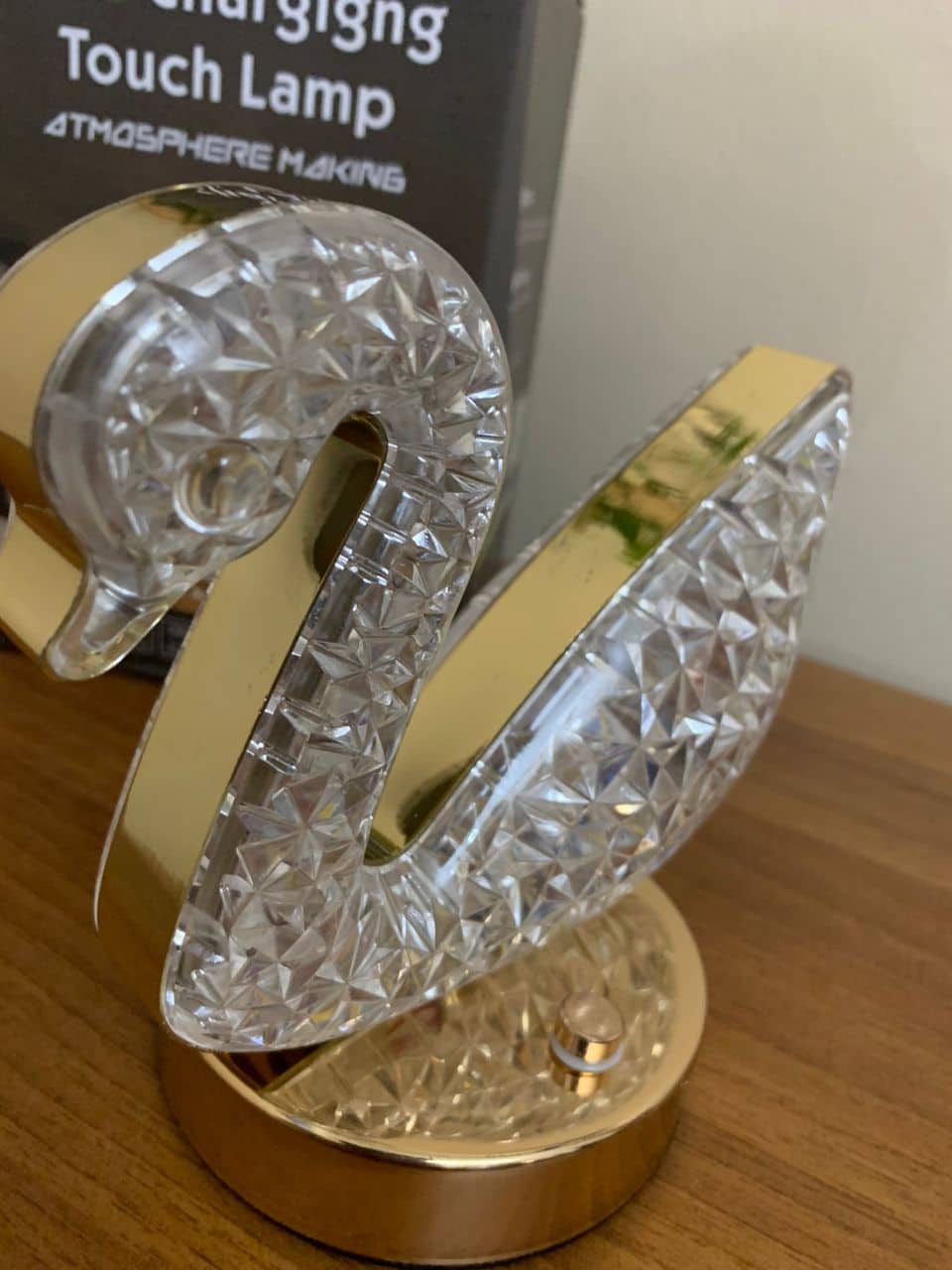 Lampe de Table et Veilleuse à Intensité Variable en Crystal - Décoration - صورة 8