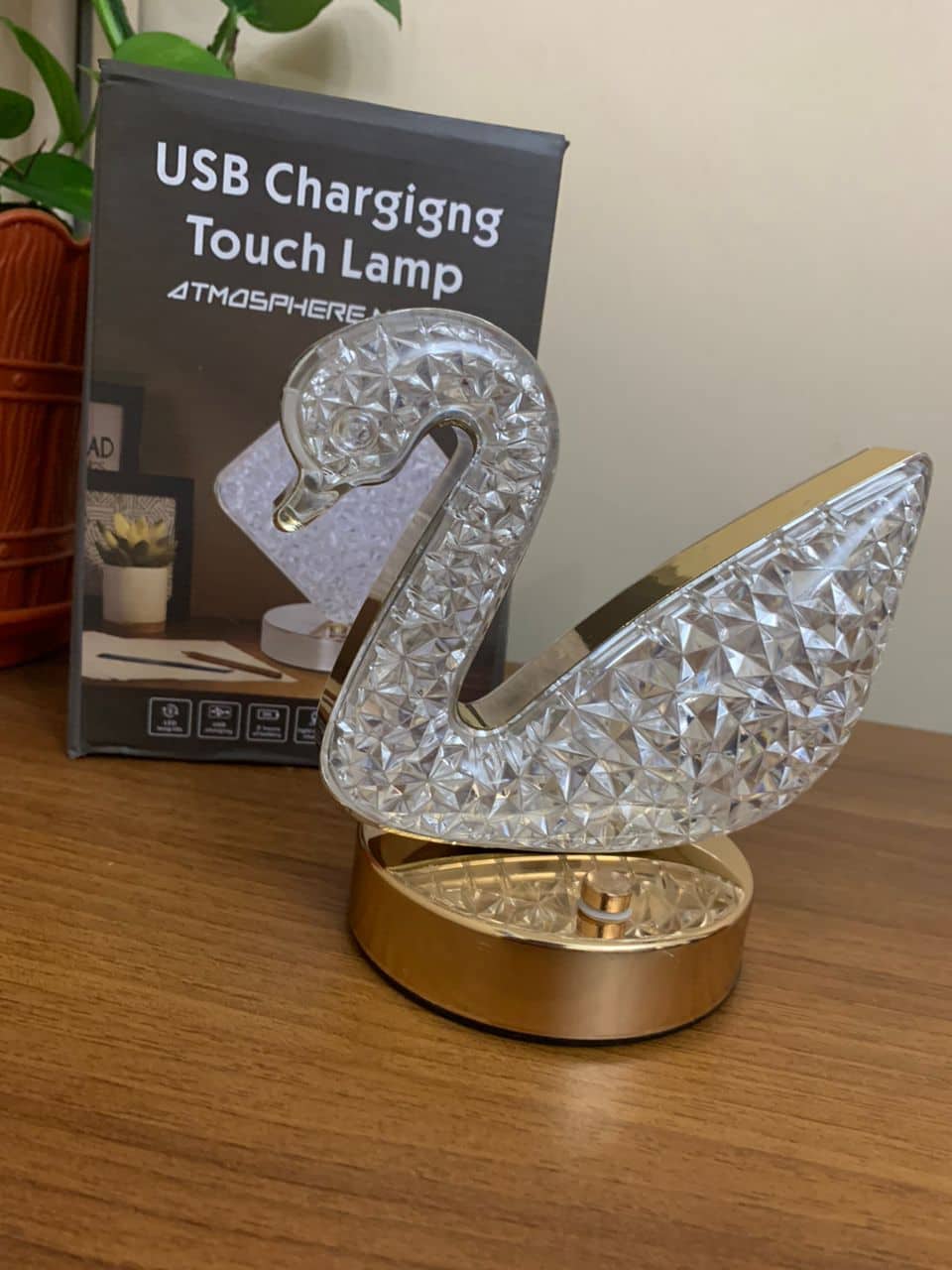Lampe de Table et Veilleuse à Intensité Variable en Crystal - Décoration - صورة 11