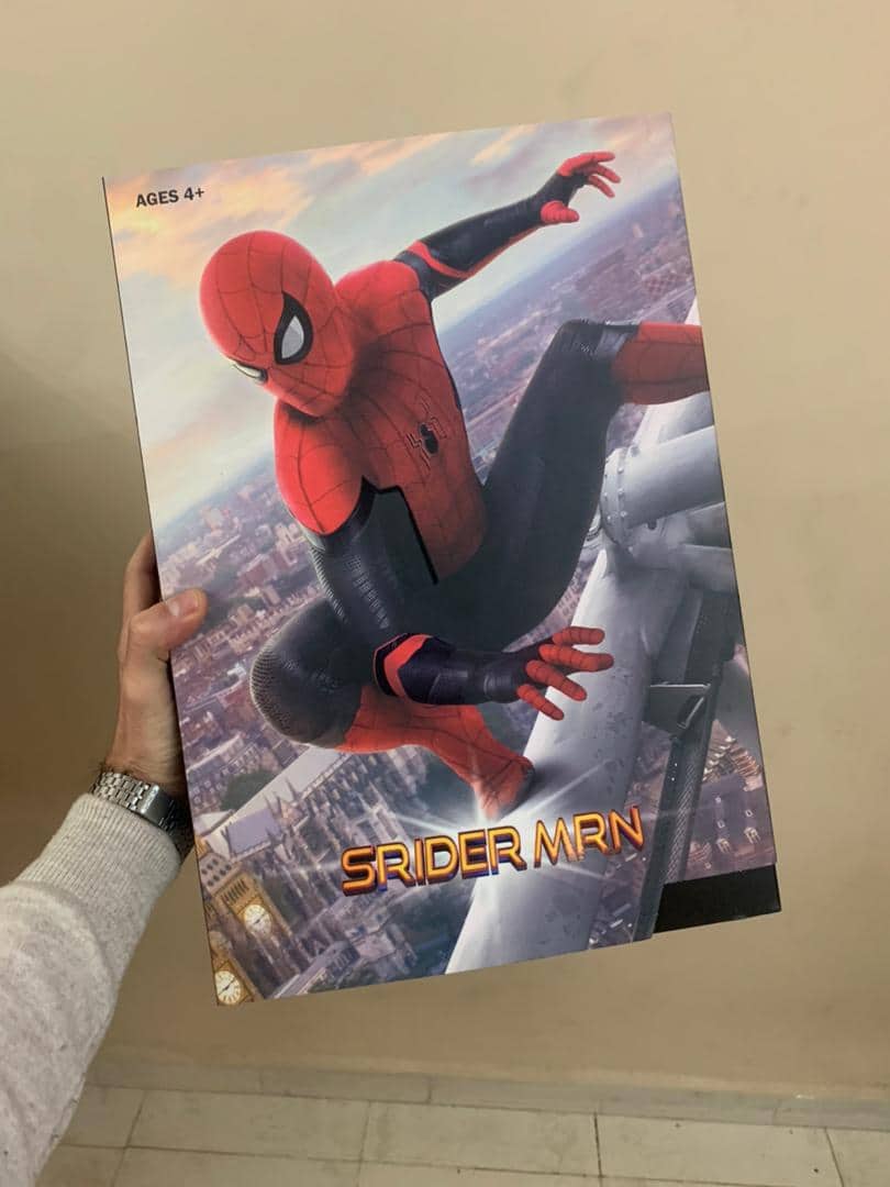 Figurine Géante Spider-Man 30 cm en PVC Le Super-Héros Mythique à Collectionner - Jouet & Gaming - صورة 8