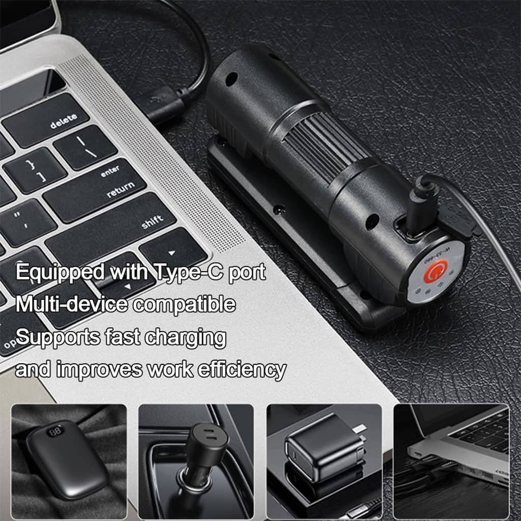 Lampe de Poche LED Portable et Réflecteur 20W - Outillage et Bricolage - صورة 5