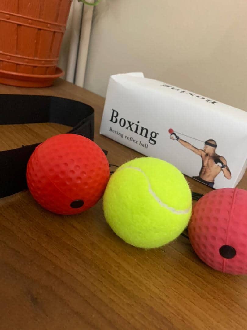 Balle de Boxe Reflex pour améliorer la coordination œil-main 3Pcs - Sport - صورة 8