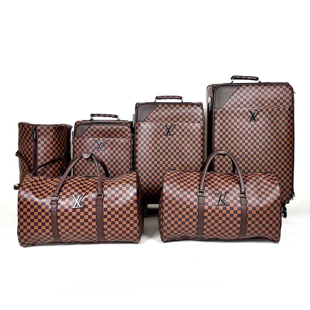 Pack de Valise 6Pcs de Haute Qualité Motif LV - Vacance & Loisir - صورة 5