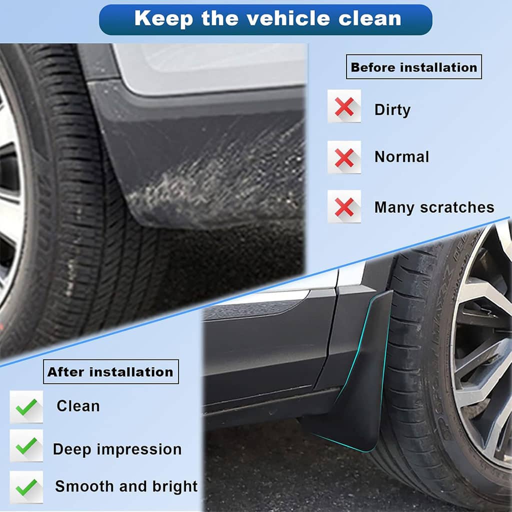 Garde-boues Voiture pour la Protection contre les éclaboussures - Accessoires Auto/Moto - صورة 6