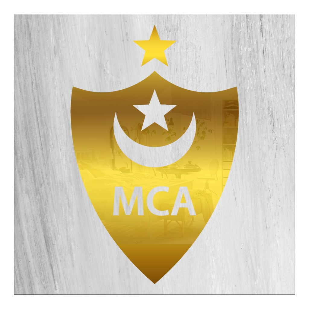 Cadre en Acrylique Effet Gold Miroir Motif Club MCA - Décoration - صورة 4