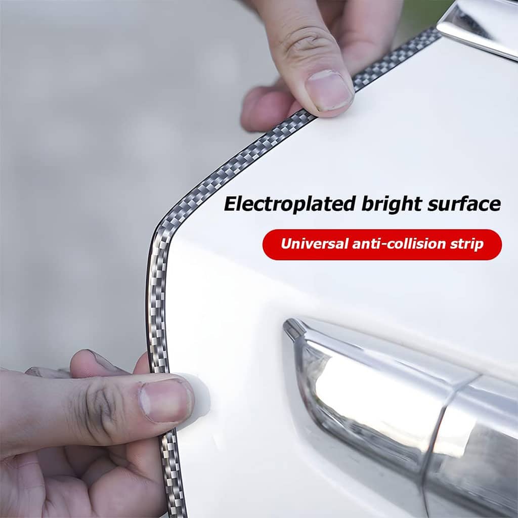 Bande Protection de bord de portière de voiture et de Décoration Intérieure 15m - Accessoires Auto/Moto - صورة 5