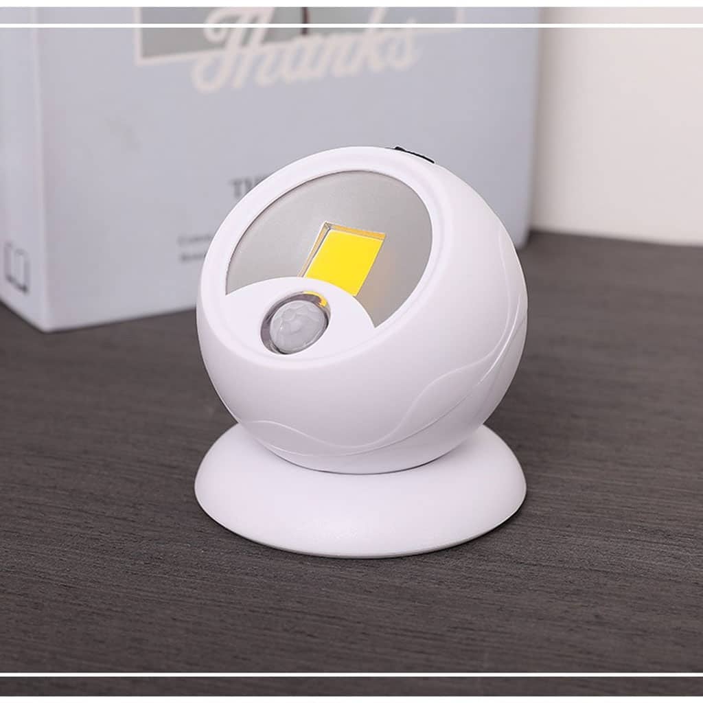 Lampe COB à détecteur de mouvement portable à 360 ° - Décoration - صورة 3