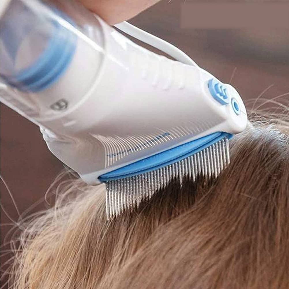 Comb Peigne Anti-Poux Électrique &amp; Nettoyeur Cheveux - Électronique - صورة 3
