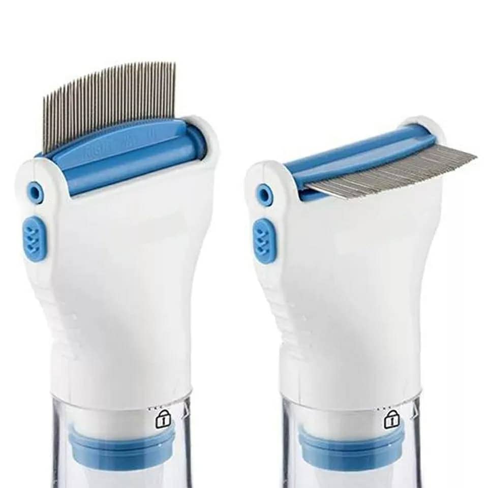 Comb Peigne Anti-Poux Électrique &amp; Nettoyeur Cheveux - Électronique - صورة 4