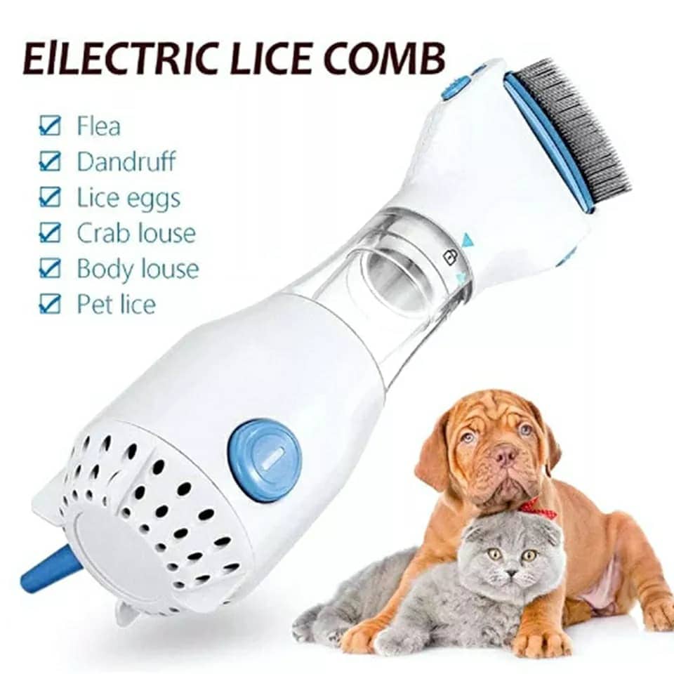 Comb Peigne Anti-Poux Électrique &amp; Nettoyeur Cheveux - Électronique - صورة 8