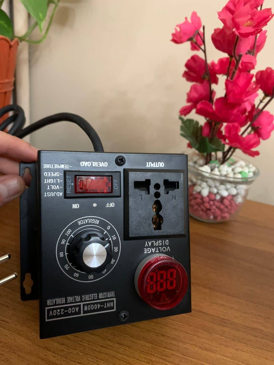 Régulateur de tension SCR AC 230V 4000W - Outillage et Bricolage - صورة 8