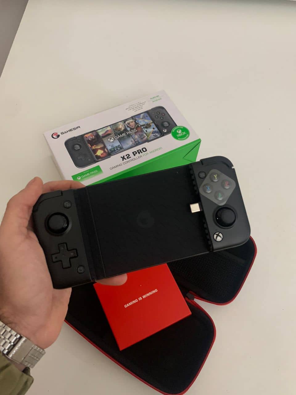 Manette de jeu mobile GameSir X2 Pro pour Android Type-C et iPhone 15 1 Mois Game Pass Ultimate - Jouet & Gaming - صورة 9