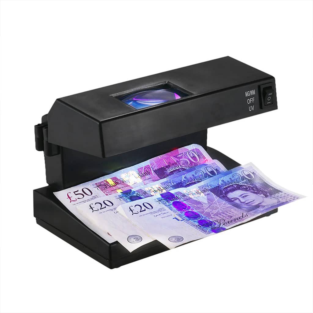 Détecteur de faux billets avec lumière UV bleue et blanche - Divers - صورة 4