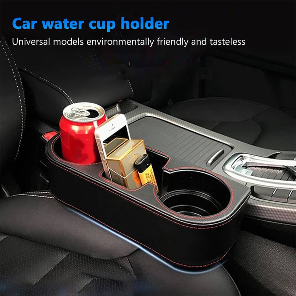Organisateur de remplissage d’espace de voiture avec porte-gobelet - Accessoires Auto/Moto - صورة 5