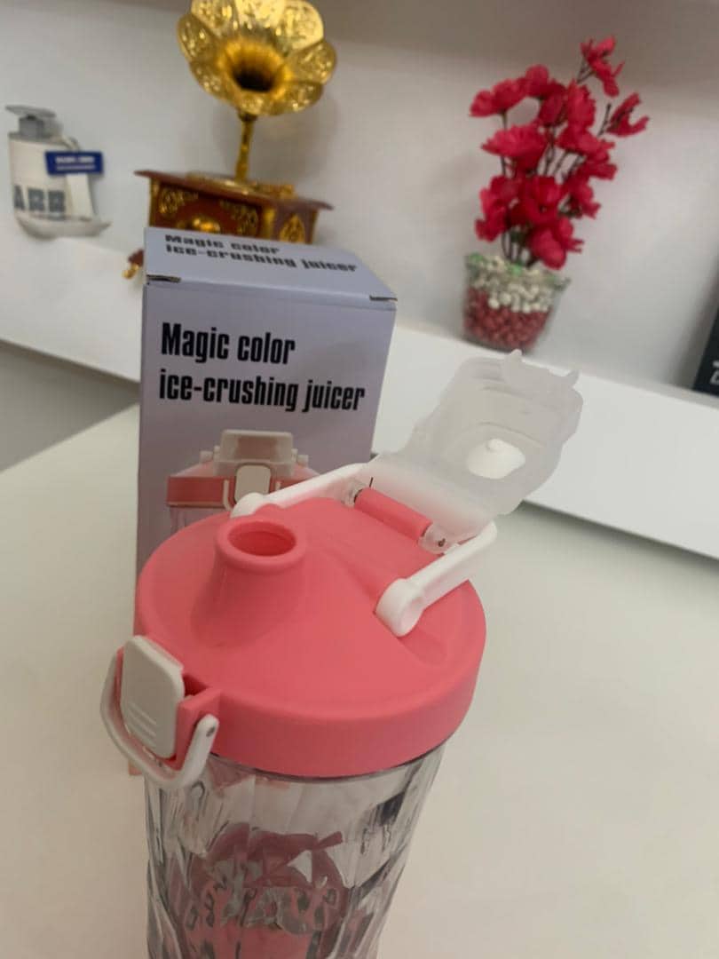 Mixeur Broyeur à Glace Rechargeable Portable 600ml - Cuisine - صورة 7