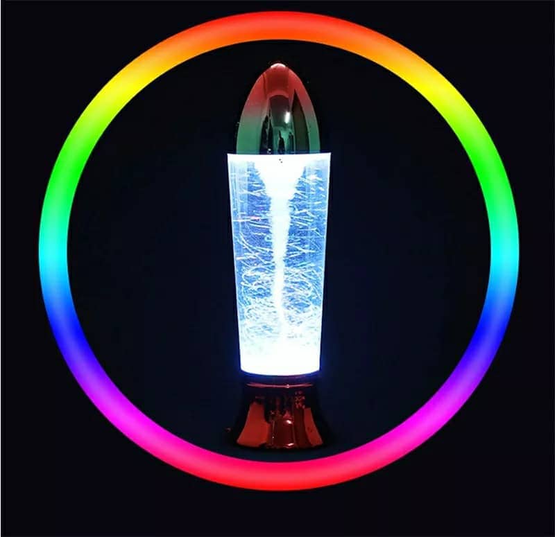 Lampe LED flocon de neige magique rotatif RGB - Électronique - صورة 9