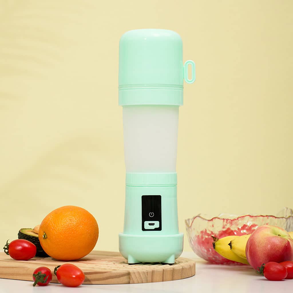 Blander Jus Portable et Pliable en Silicone avec 6 Lames 500ml - Cuisine - صورة 3