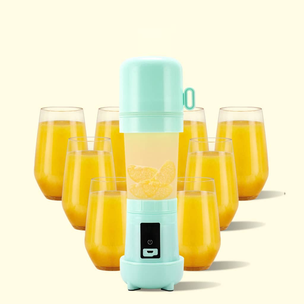 Blander Jus Portable et Pliable en Silicone avec 6 Lames 500ml - Cuisine - صورة 5