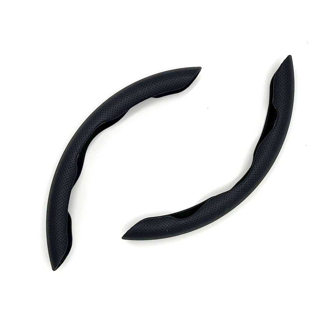 Couvre Volant Universel en Simili Cuir 2Pcs - Accessoires Auto/Moto - صورة 6