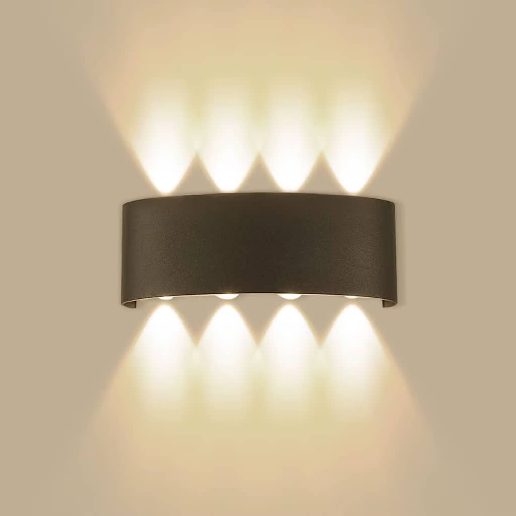 Applique Murale étanche LED 8W Lumière Blanc Chaud 6500K – مصباح جداري - Maison - صورة 3