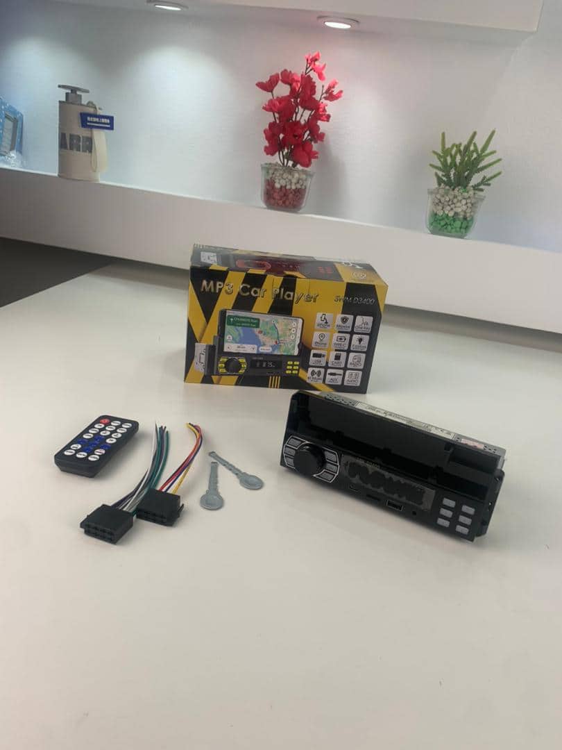 Autoradio Bluetooth Simple DIN avec Support Téléphone – راديو سيارة بلوتوث بسيط مع حامل هاتف - Accessoires Auto/Moto - صورة 6