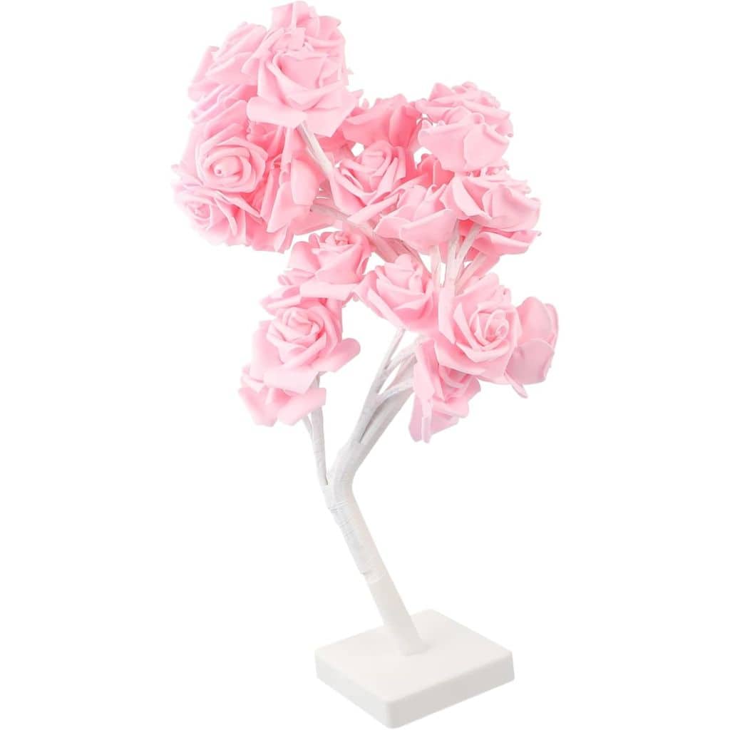 Lampe de Table fleur avec LED – مصباح طاولة زهور  - Décoration - صورة 7