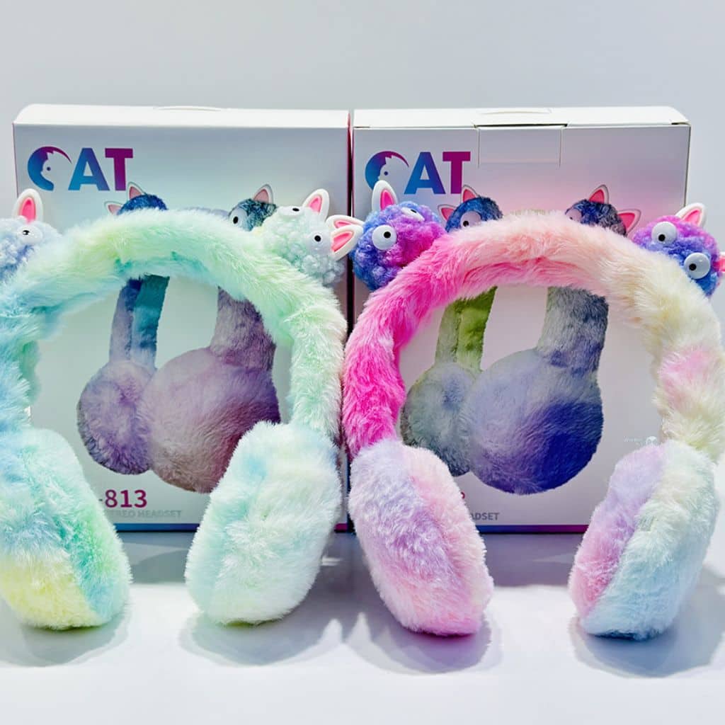 Casque Bluetooth sans Fil avec Haut-Parleur 40mm cute – سماعات بلوتوث لاسلكية بمكبر صوت 40 مم - Électronique - صورة 3