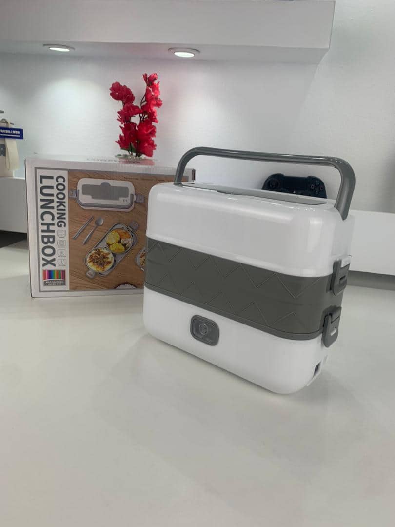 Boîte à Lunch Électrique Portable avec 2 Récipients Amovibles en Acier Inoxydable – علبة تسخين طعام - Cuisine - صورة 8
