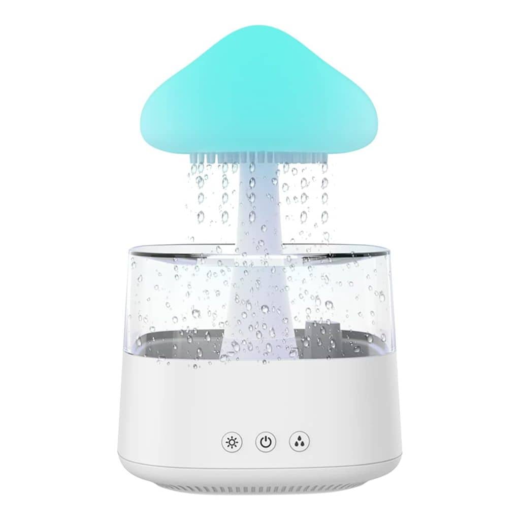Diffuseur d'Huiles Essentielles Nuage Pluie 300ml et Bluetooth Speaker –  معطر بشكل غيمة ممطرة و مكبر صوت بلوتوث - Électronique - صورة 8