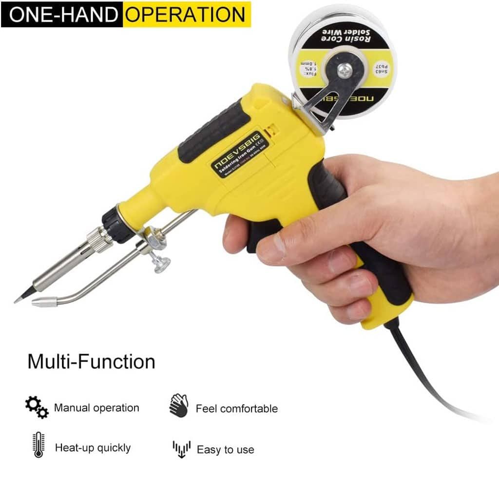 Pistolet à Souder Automatique 80 W avec Chauffage en Céramique – مسدس تلحيم - Outillage et Bricolage - صورة 4