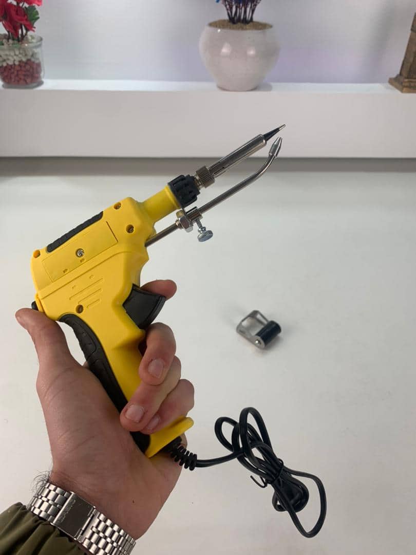 Pistolet à Souder Automatique 80 W avec Chauffage en Céramique – مسدس تلحيم - Outillage et Bricolage - صورة 9