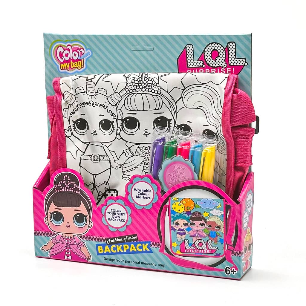 Sac de Peinture Aquarelle DIY avec 5 Stylos – حقيبة تلوين للفتيات - Jouet & Gaming - صورة 4
