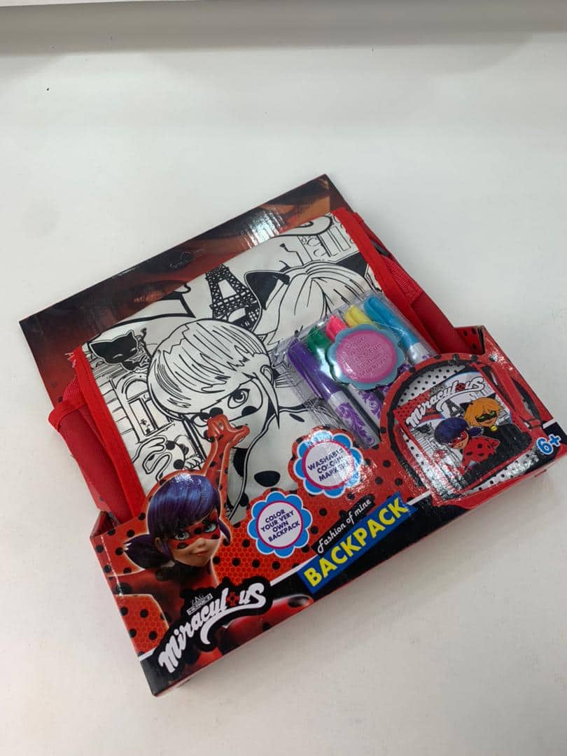 Sac de Peinture Aquarelle DIY avec 5 Stylos – حقيبة تلوين للفتيات - Jouet & Gaming - صورة 8