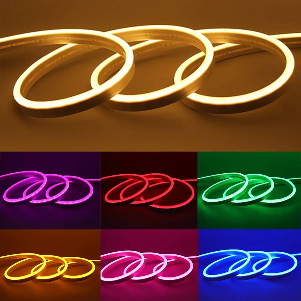 Strip LED 5M Multicolor Effet Neon - شريط إضاءة ملون - Électronique - صورة 2