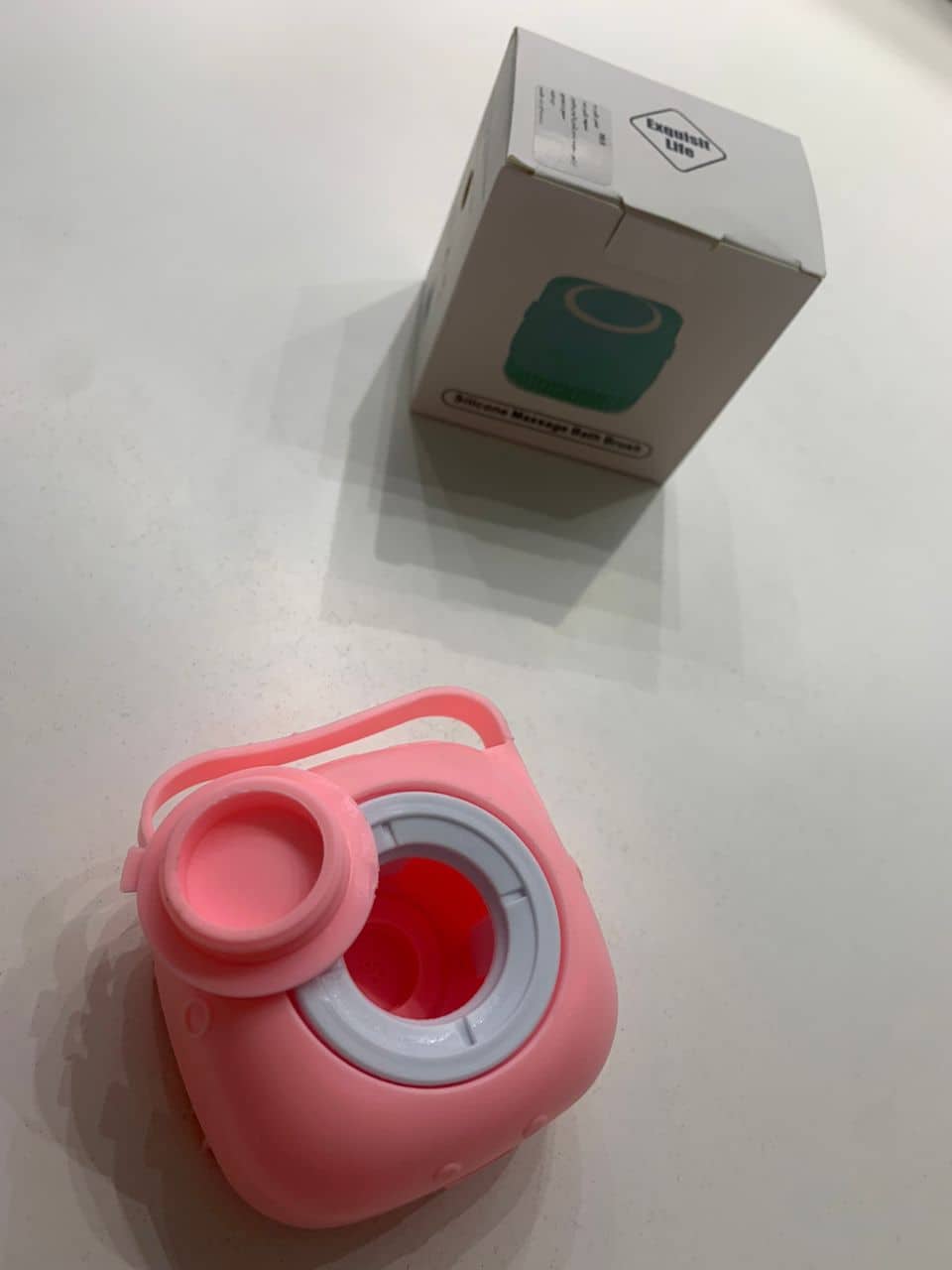 Brosse de Nettoyage et Distributeur De Shampoing en Silicone – فرشاة الحمام من السيليكون - Divers - صورة 8