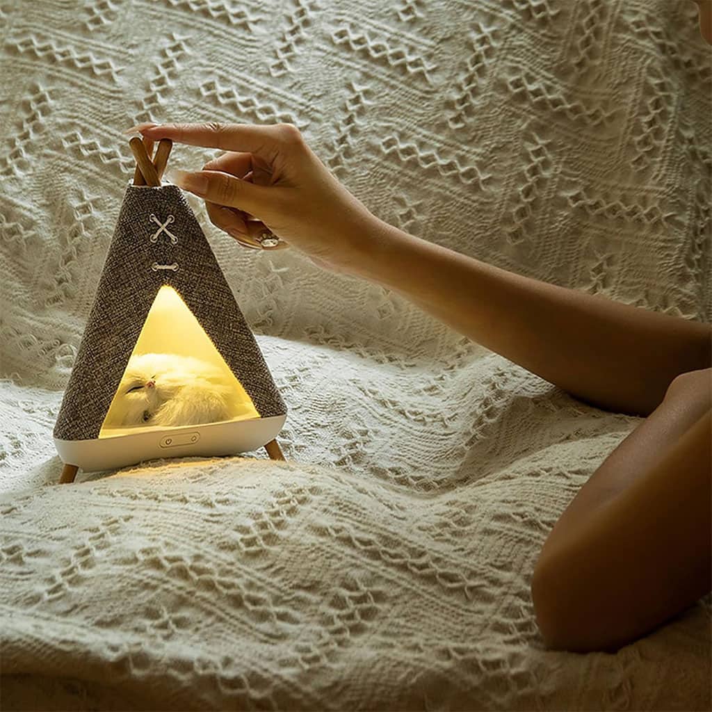 Veilleuse et Haut Parleur design en forme de tente – مكبر صوت على شكل خيمة - Électronique - صورة 4