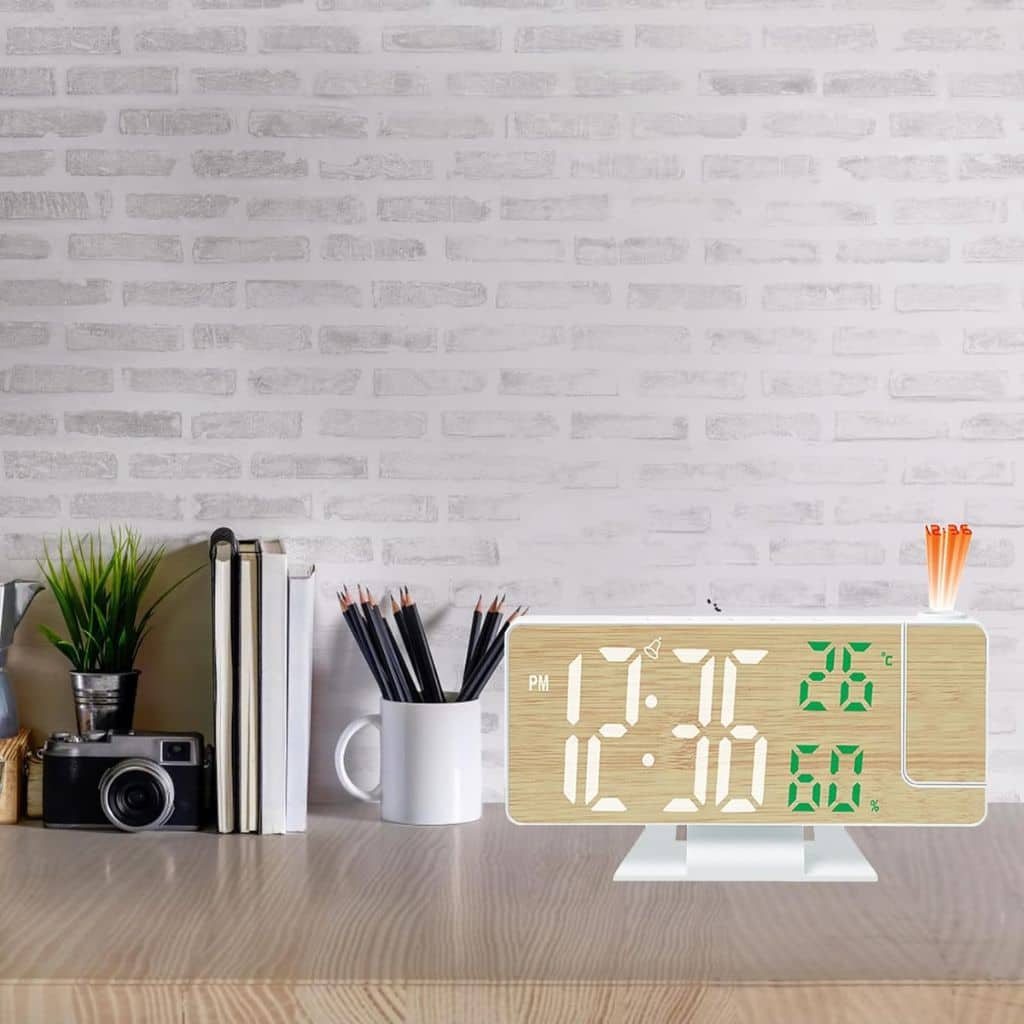 Horloge Numérique avec Projecteur LED – ساعة رقمية مع جهاز عرض - Électronique - صورة 7