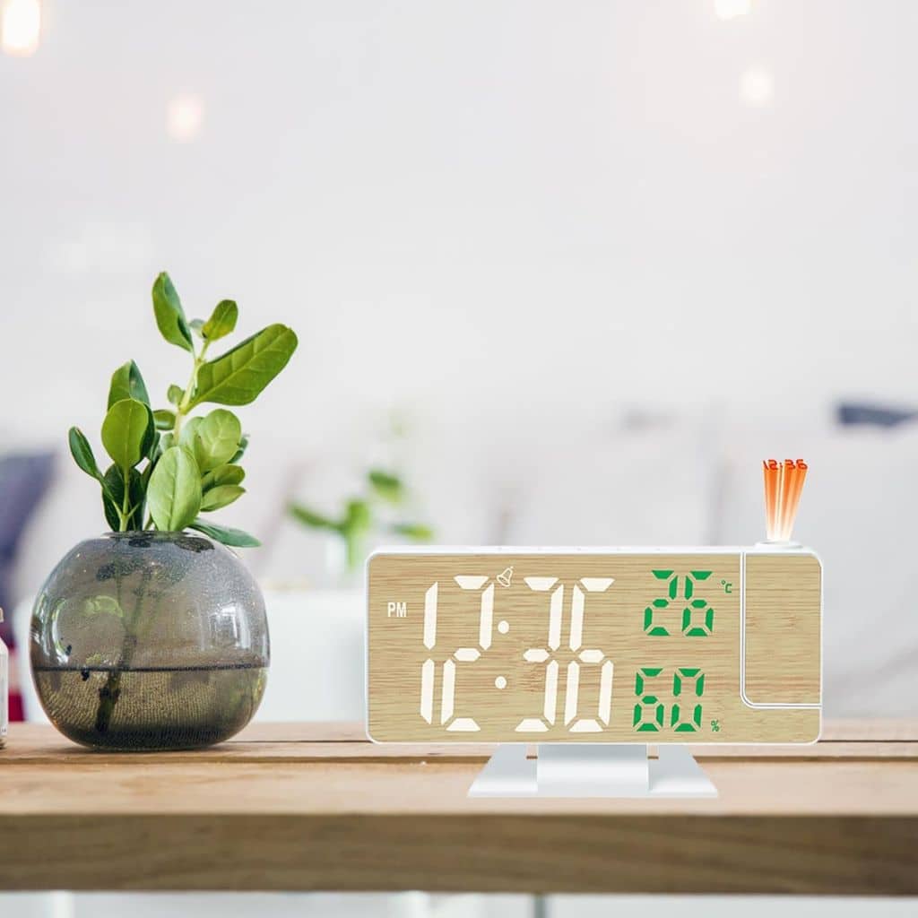 Horloge Numérique avec Projecteur LED – ساعة رقمية مع جهاز عرض - Électronique - صورة 9