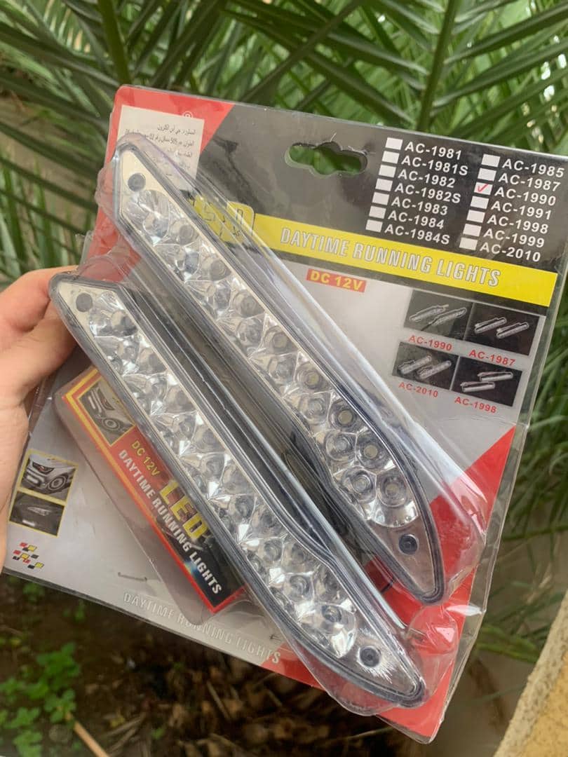 Feux de jour anti-brouillard Standard pour voiture 2 pcs - أضواء نهارية للسيارة - Accessoires Auto/Moto - صورة 8