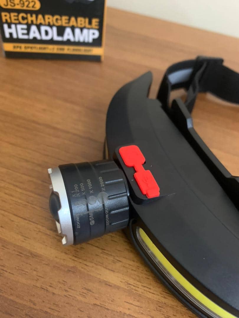 Lampe Frontale LED COB Multifonctionnelle Rechargeable par USB – مصباح الرأس أمامي متعدد الوظائف  - Électronique - صورة 8