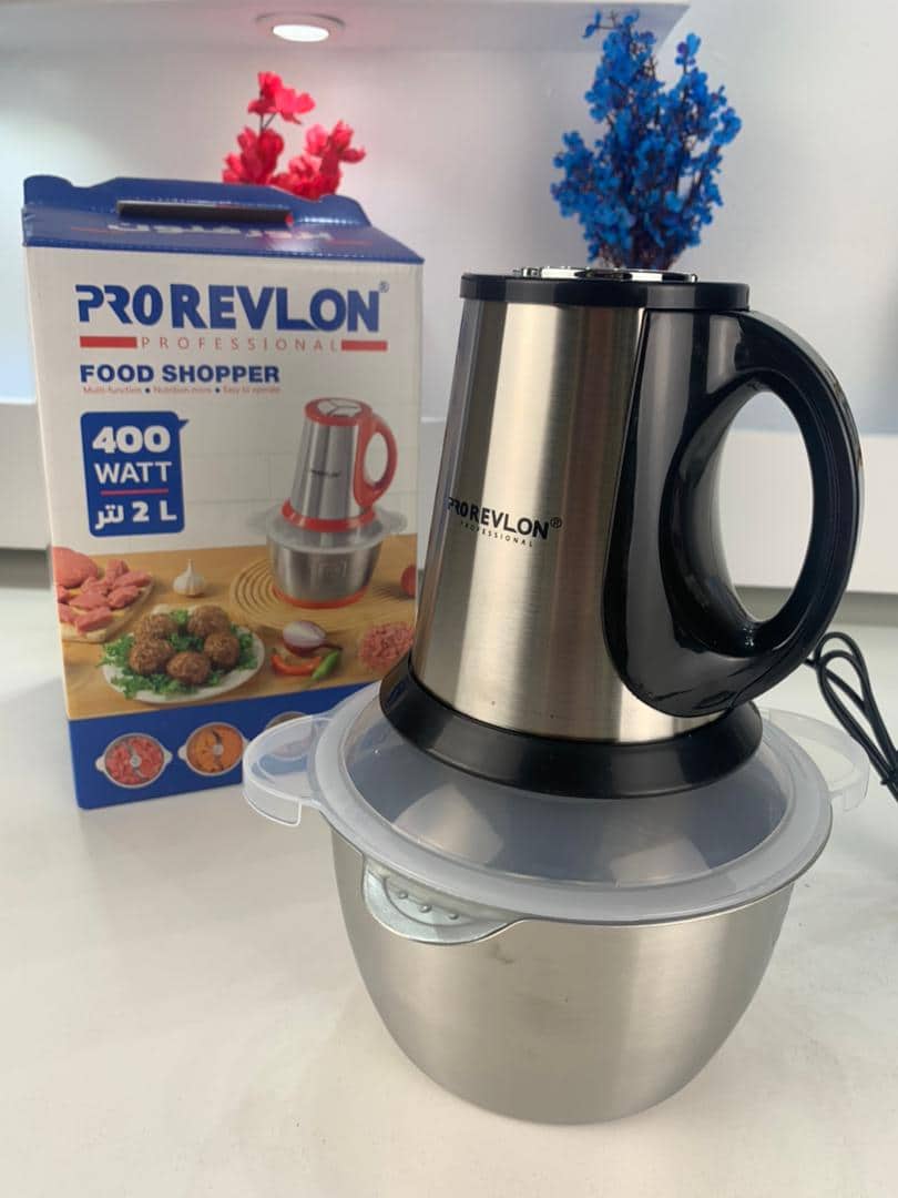 Hachoir à Viande Multifonction en Acier Inoxydable 300W/2L – مفرمة لحم متعددة الوظائف من الفولاذ المقاوم للصدأ - Cuisine - صورة 7